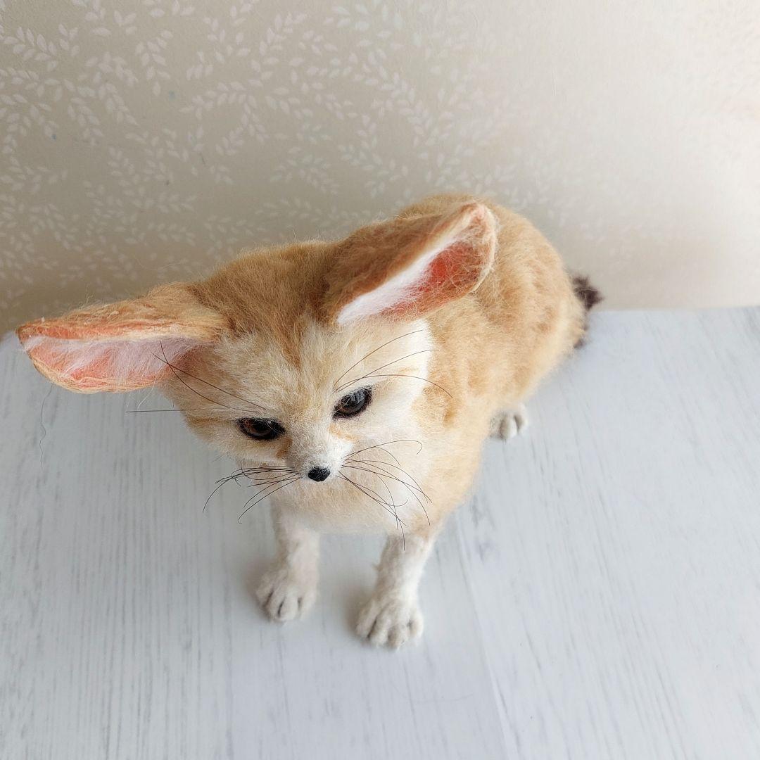 羊毛フェルト　フェネック