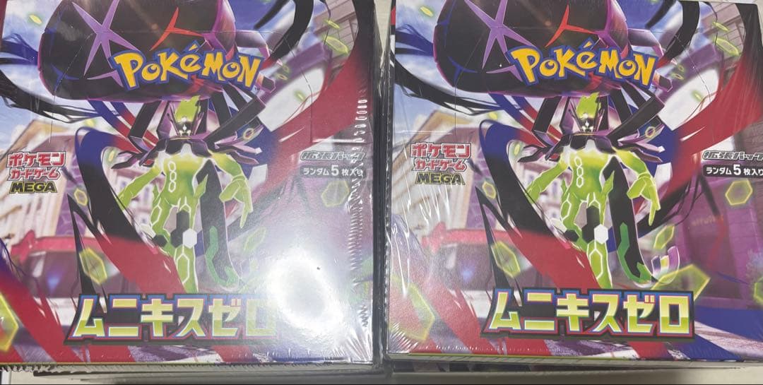 ムニキスゼロ シュリンク付き 6BOX ポケモンカードゲーム
