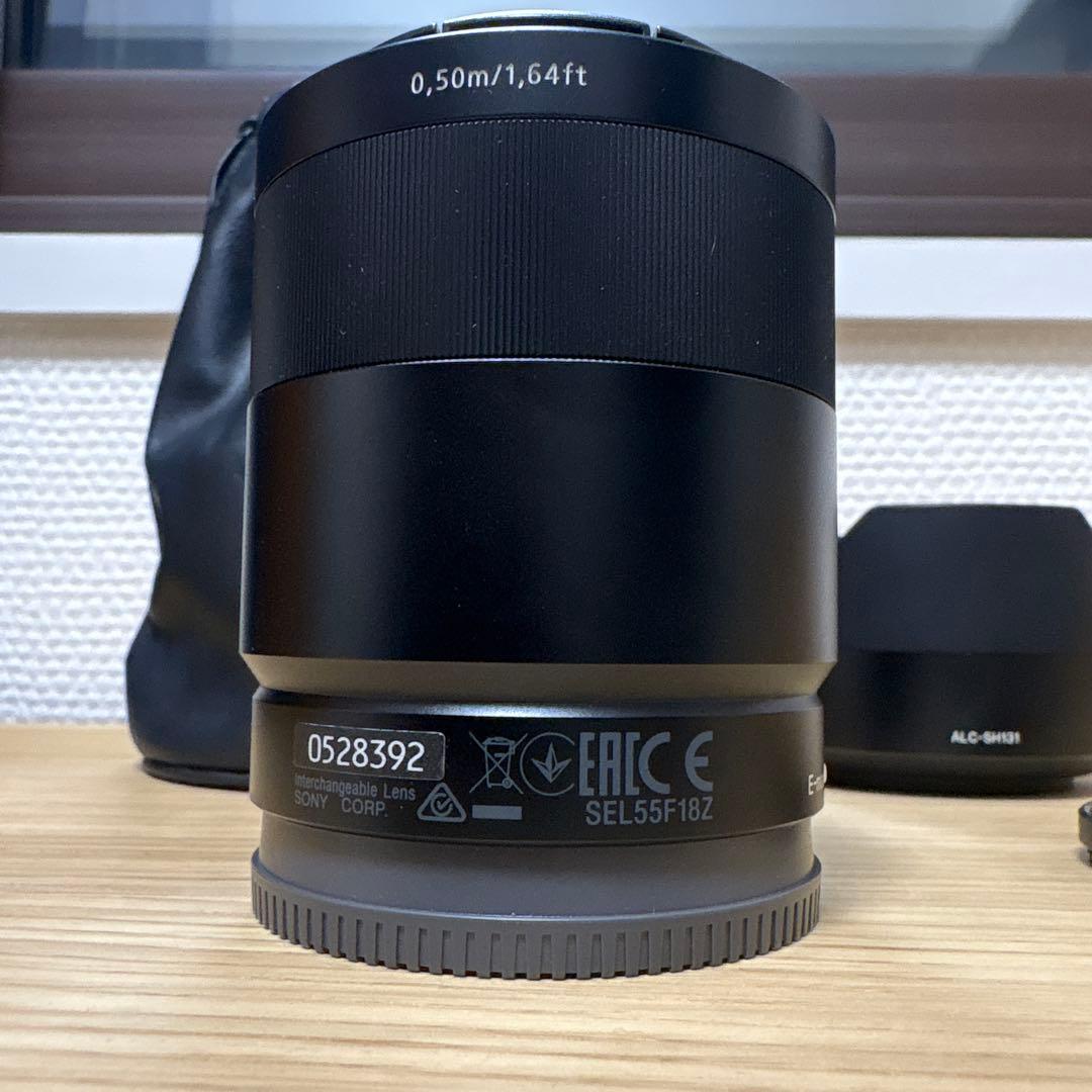 ［極美品］SONY Sonnar T* FE 55mm F1.8