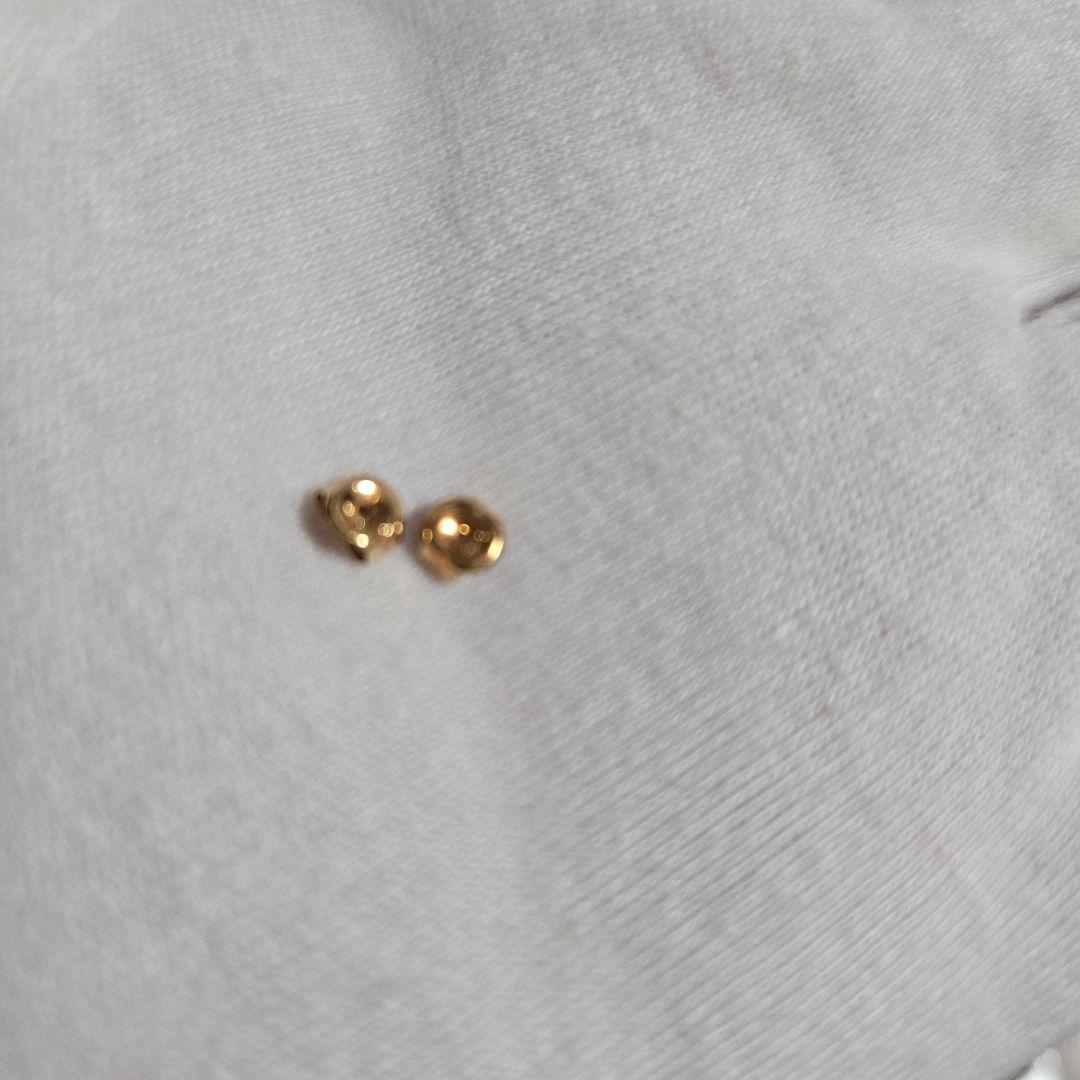 K18 & K18WG シンメトリー花形ダイアモンドスタッドピアス✨