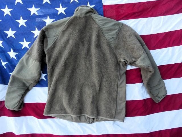 米軍実物　ポーラテックフリースジャケット　M-S　コヨーテ　ECWCS　139