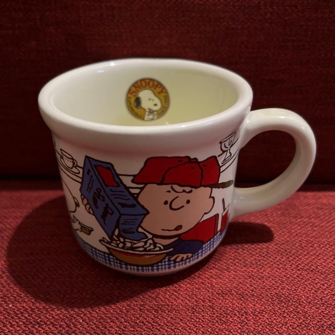 スヌーピー SNOOPY ビンテージマグカップ