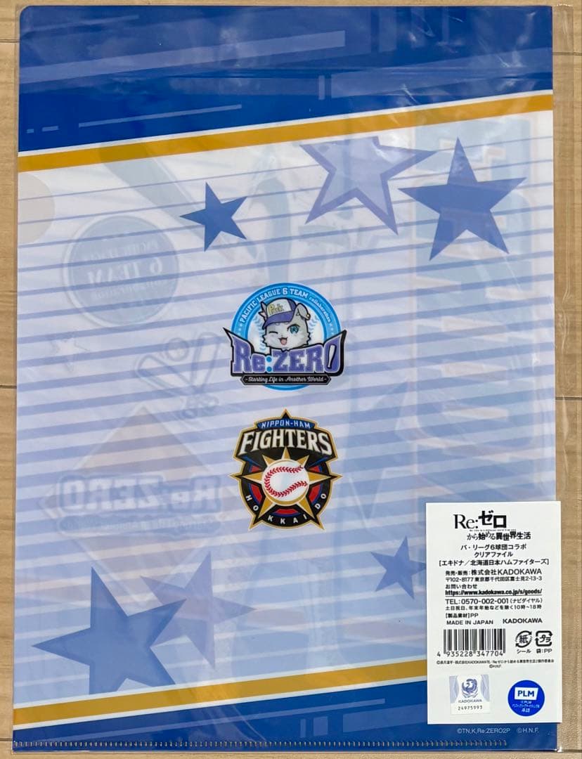 Re:ゼロから始める異世界生活　リゼロ パ・リーグ6球団コラボ　全6種　コンプ