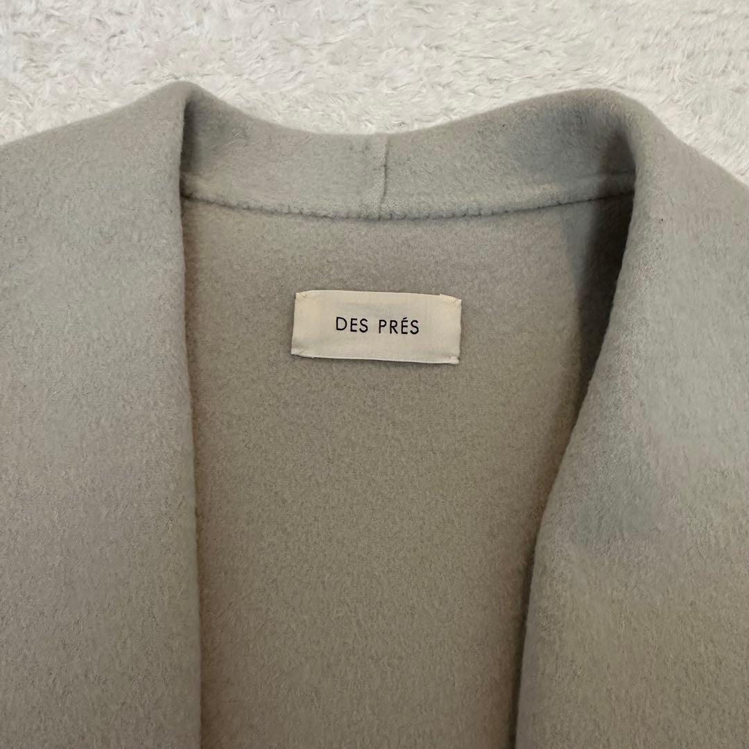 DES PRÉS ダブルフェイスメルトンビーバー ショートコート
