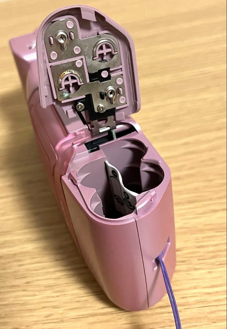 【中古・現状品】カシオ プチコレ デジタルシールカメラ ZR-1 ピンク 本体