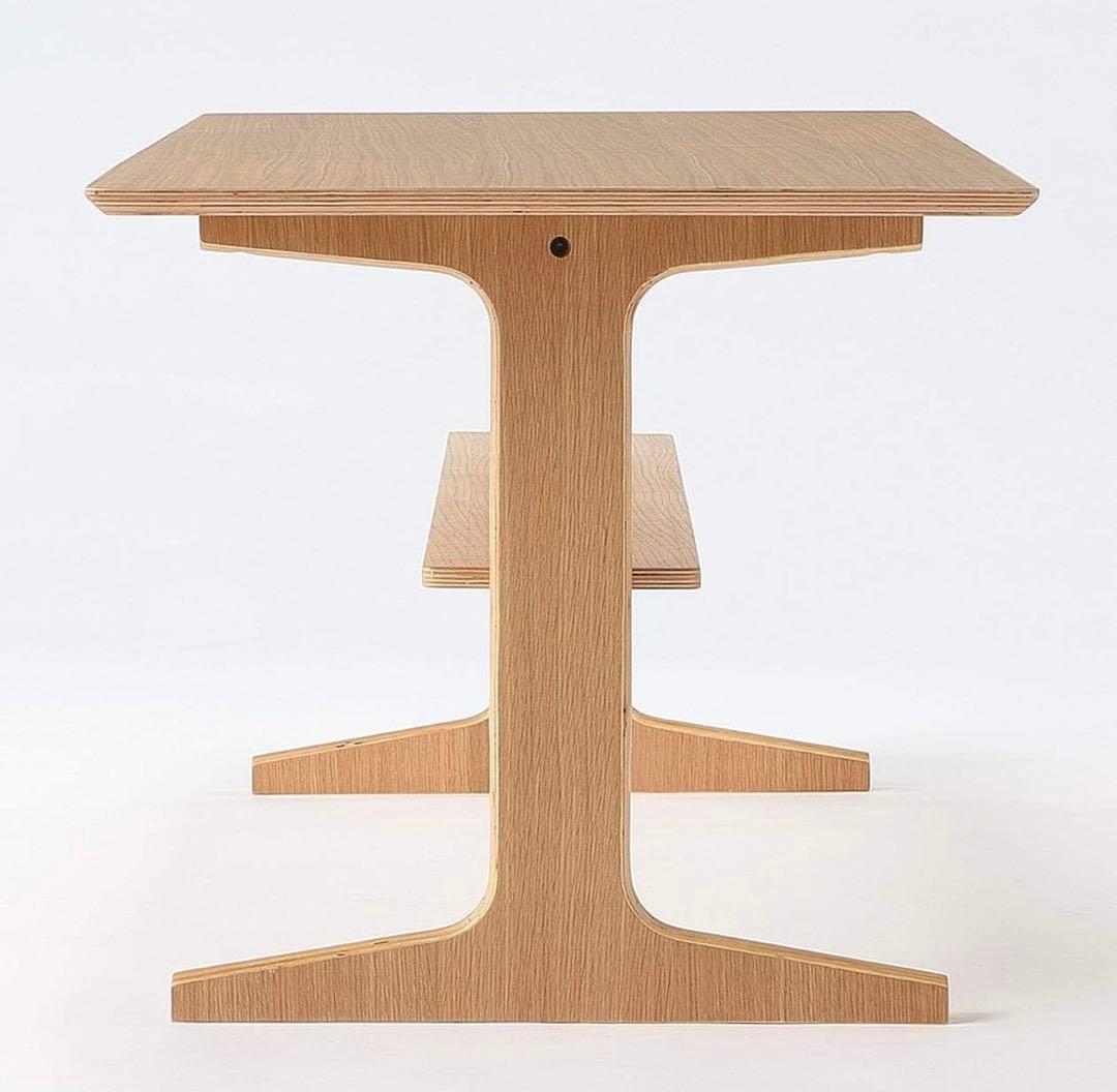 [Yasu] リビングでもダイニングでもつかえるテーブル・２・オーク材