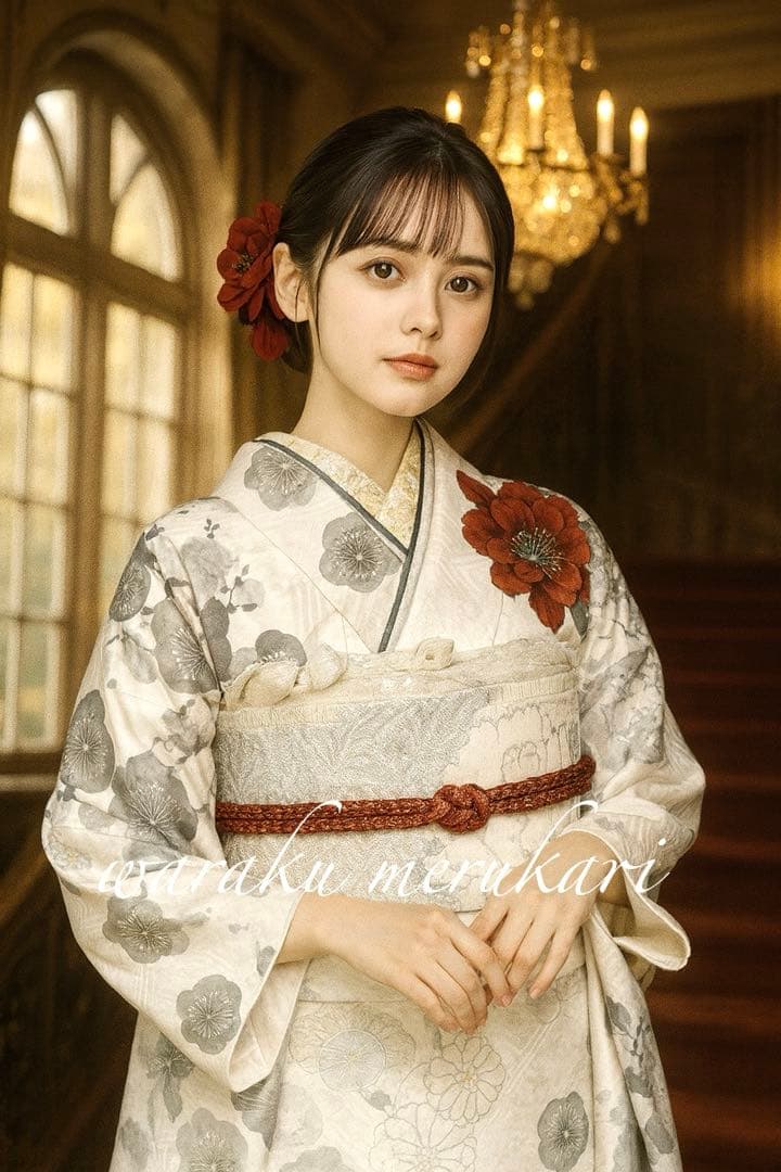 ♦︎玉城ティナx紅一点 NEW FURISODE♦︎お振袖お仕立て込み
