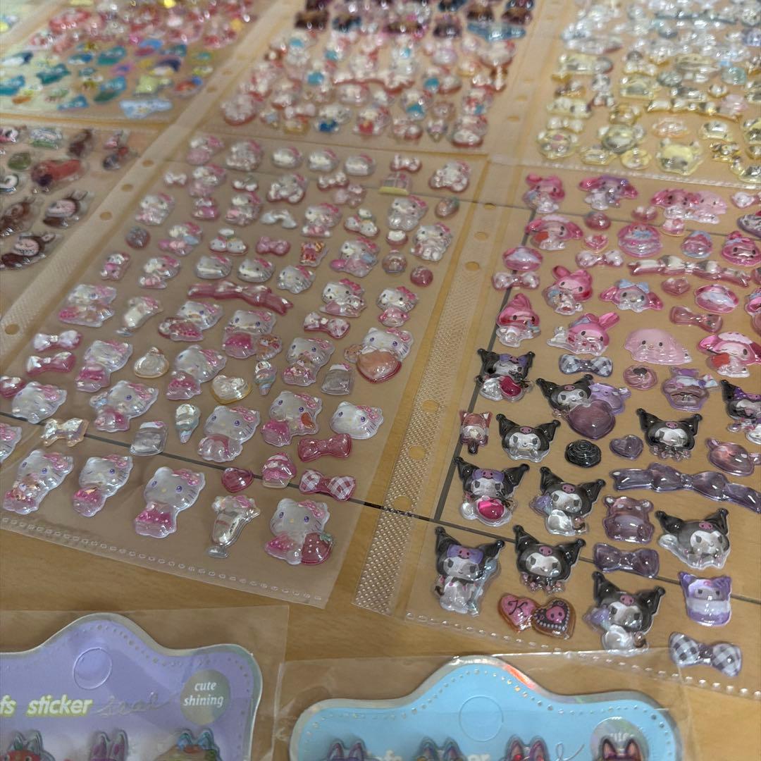 シール帳　正規品　新品　ボンボンドロップ　ラブブ　エスターバニーパワパフサンリオ