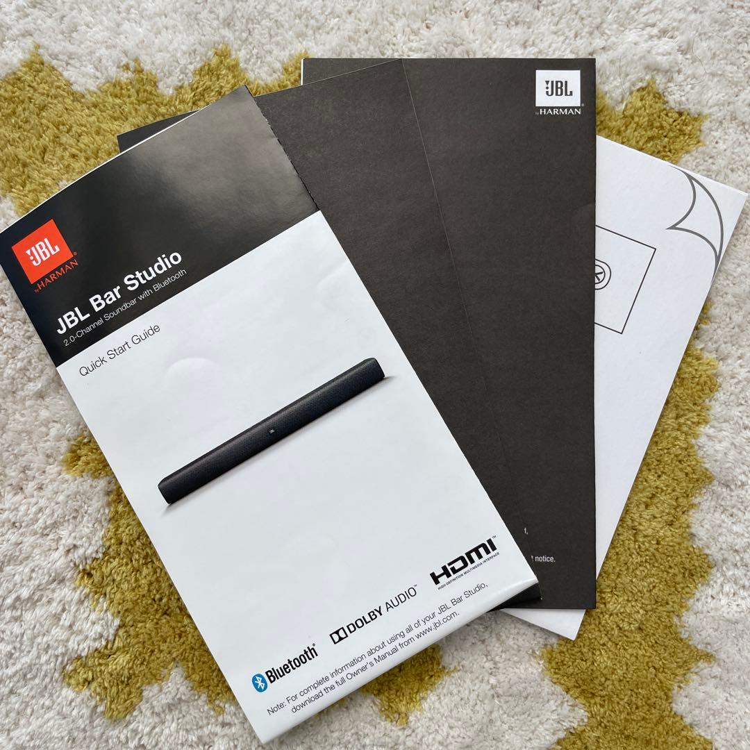 JBL Bar Studio サウンドバー スピーカー Bluetooth対応