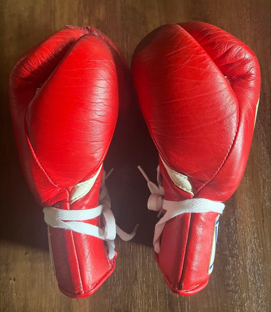 ★WINNING ボクシンググローブMS-200★8oz 赤★