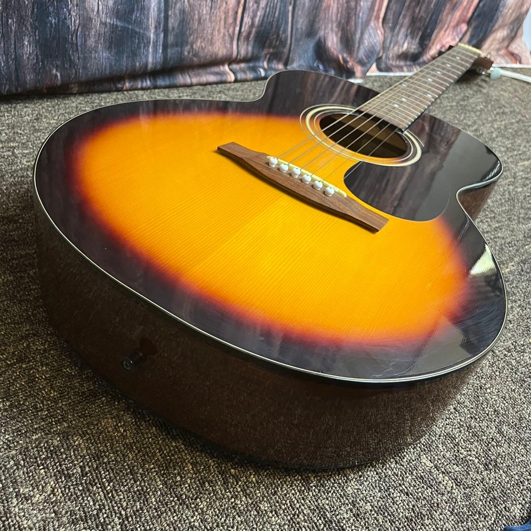 タカミネ アコースティックギター T−F0TBS ソフトケース付き アコギ