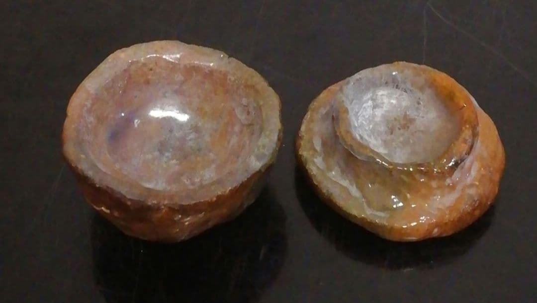 覚々斎？書付　楽焼　梅　香合　共箱　茶道具