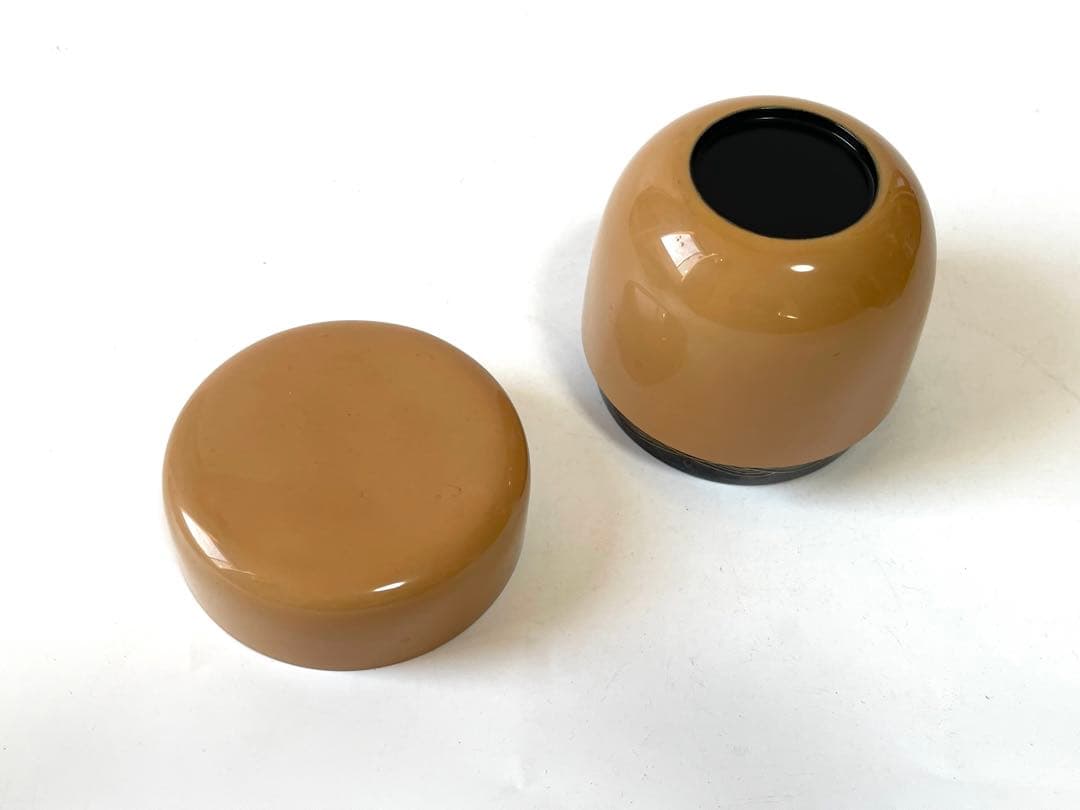 茶道具　 中村恭蔵　山水蒔絵　棗　共箱　加賀蒔絵師　蒔絵　漆　茶入