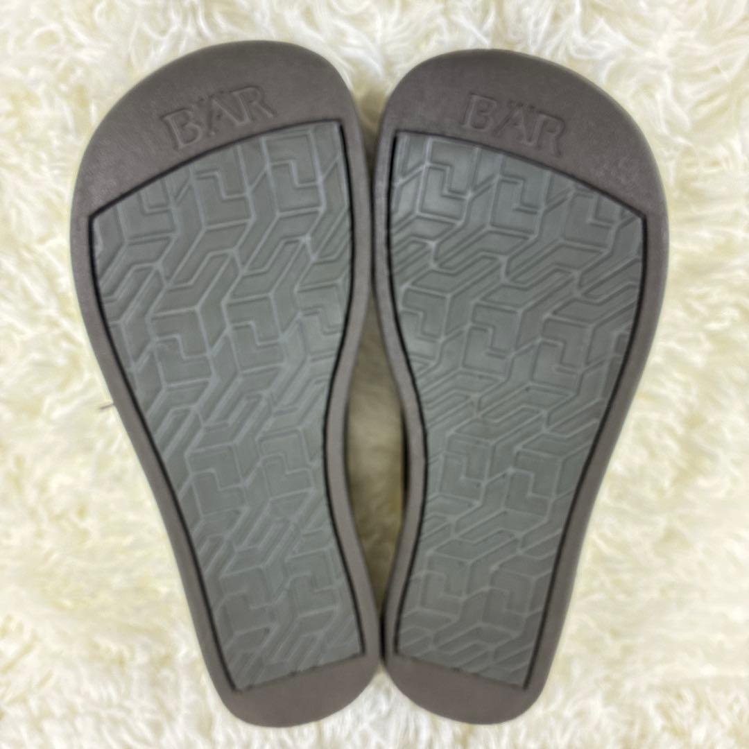 【美品】ベアー BAR スクエアトゥ ドイツ製 コンフォートシューズ 26.0
