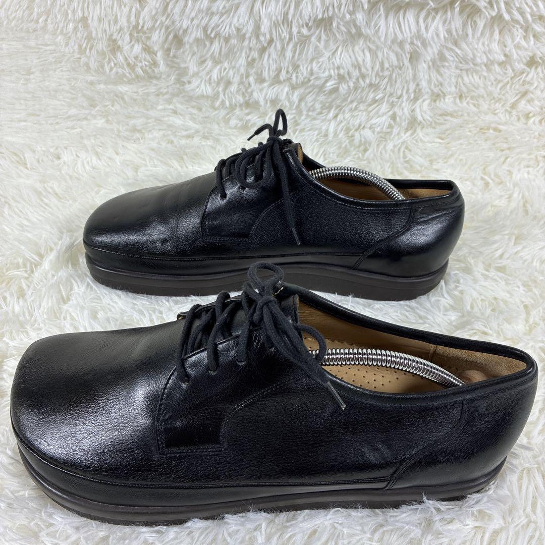 【美品】ベアー BAR スクエアトゥ ドイツ製 コンフォートシューズ 26.0