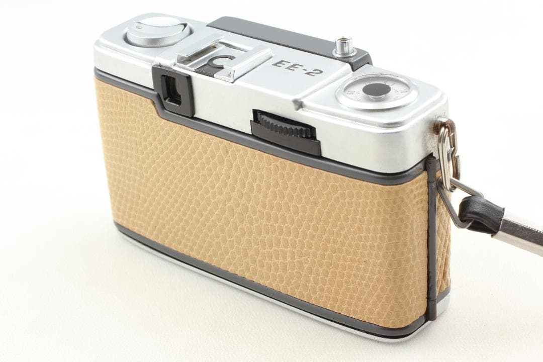 【整備済　美品】ベージュ OLYMPUS PEN EE-2 露出計OK 1359