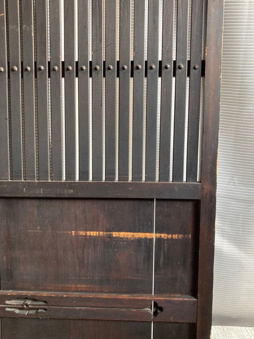 民藝家具　衝立　骨董什器