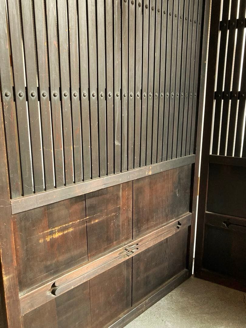 民藝家具　衝立　骨董什器