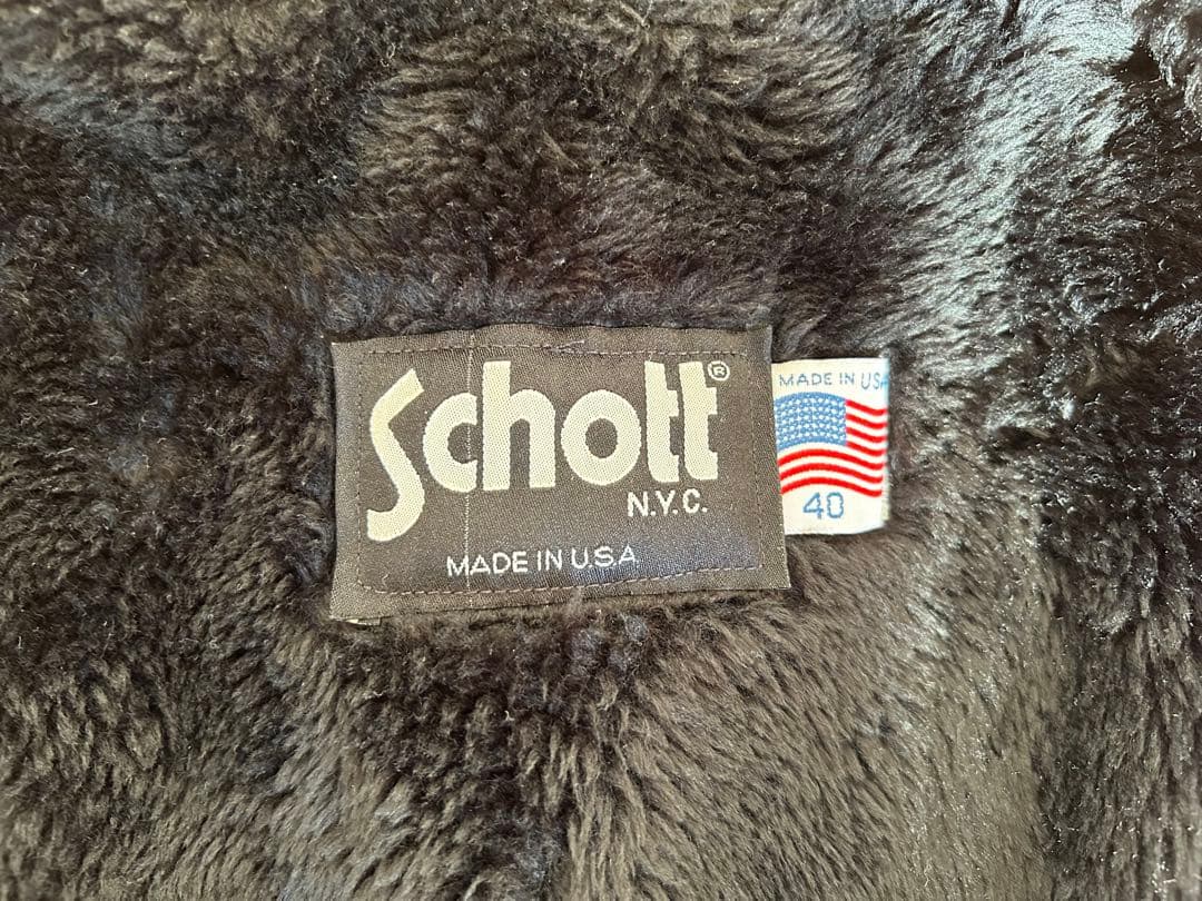 Schott シングル ライダース