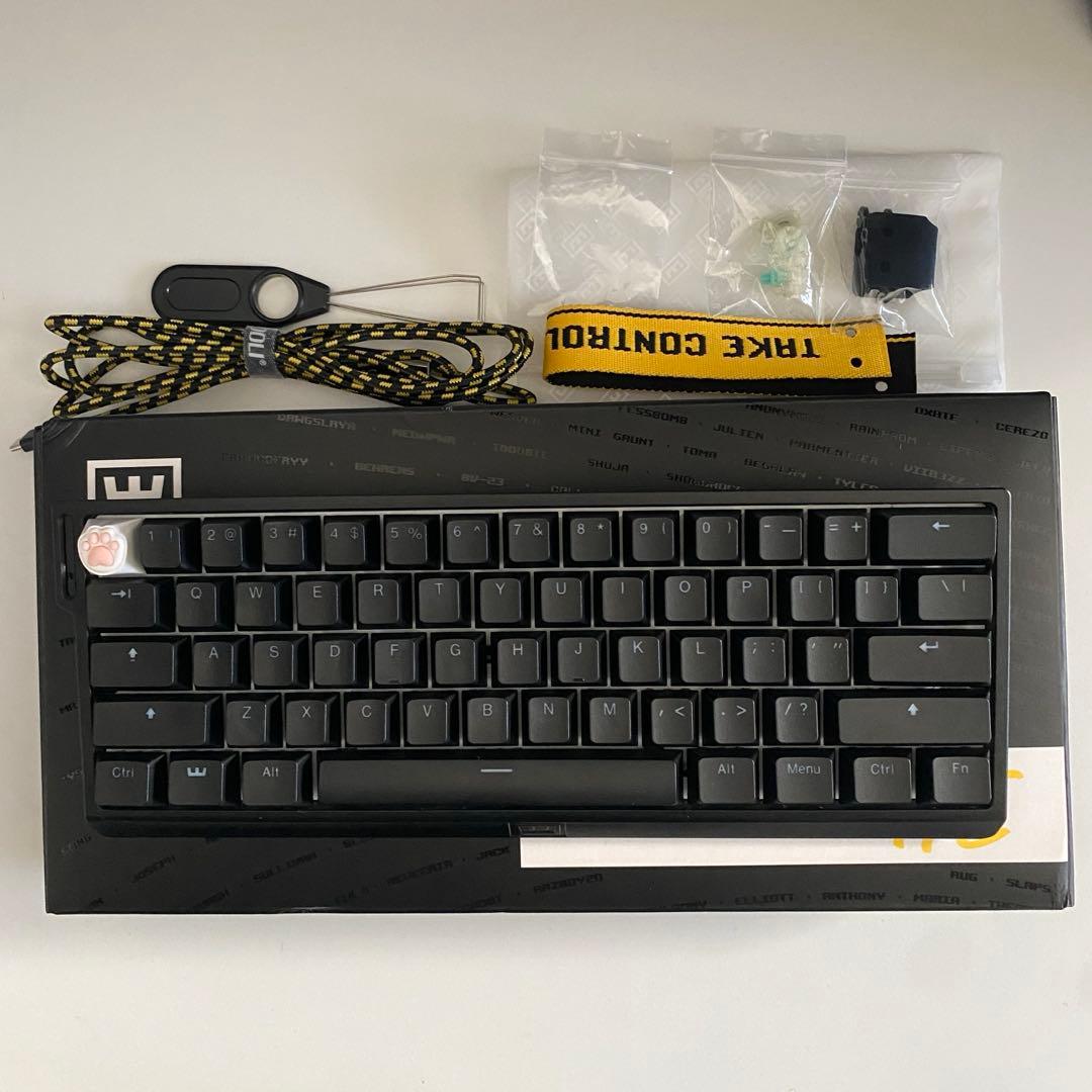 WOOTING 60 HE , LEKKER TIKKEN×20