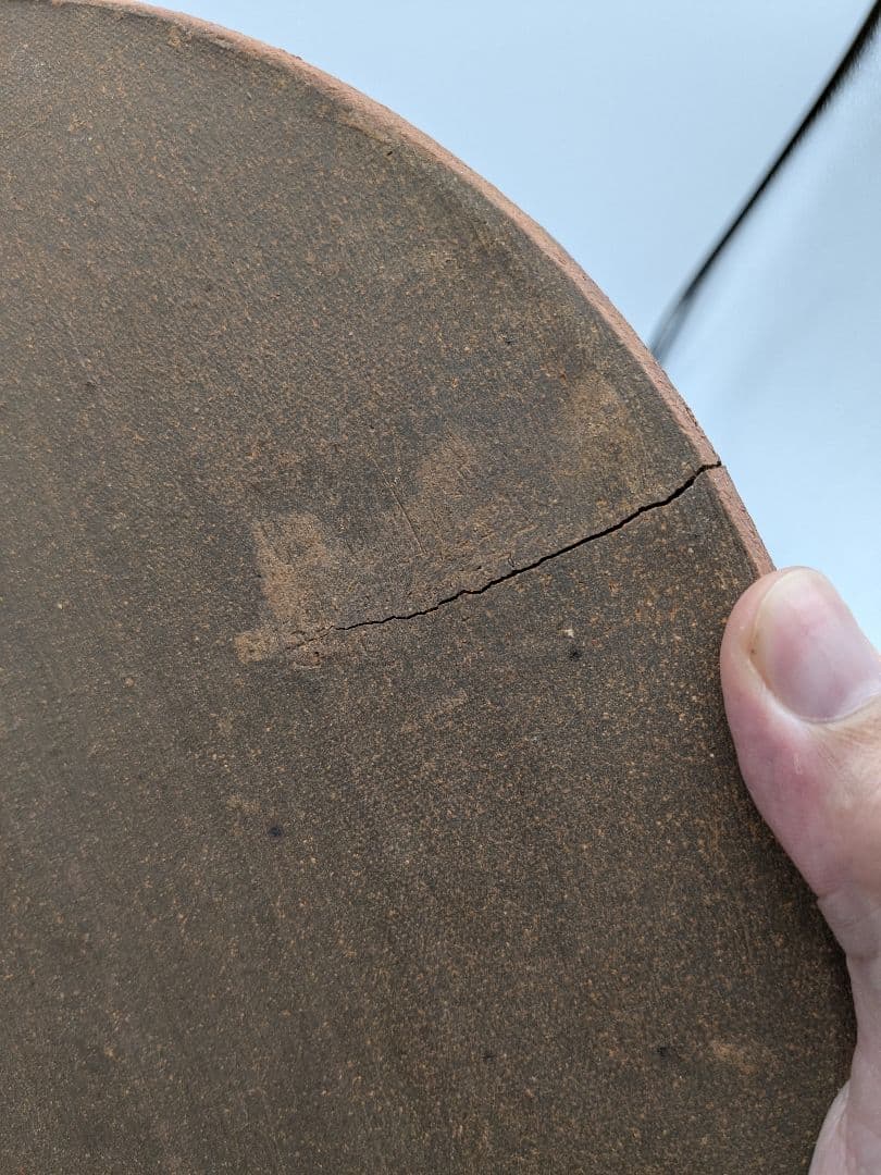 岡山県重要無形文化財 山本出 備前焼 出彩陶板 プレート 敷板 敷瓦 飾り皿