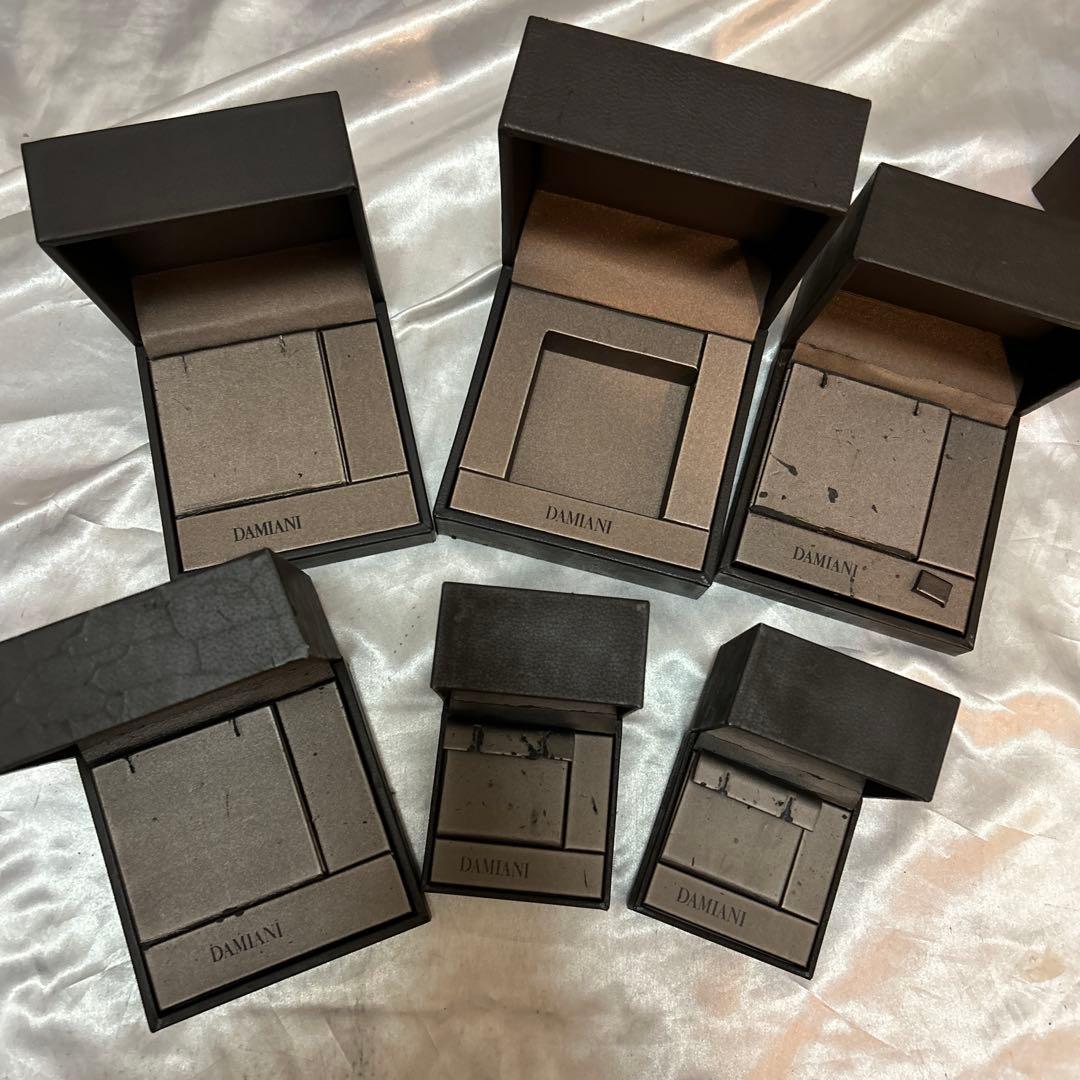 6点セットダミアーニ　アクセサリー空箱