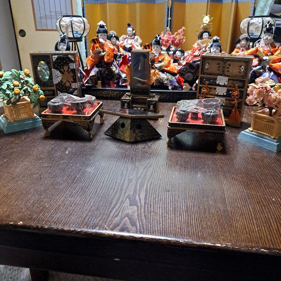 雛人形セット 伝統的な雛祭り用＆3段台