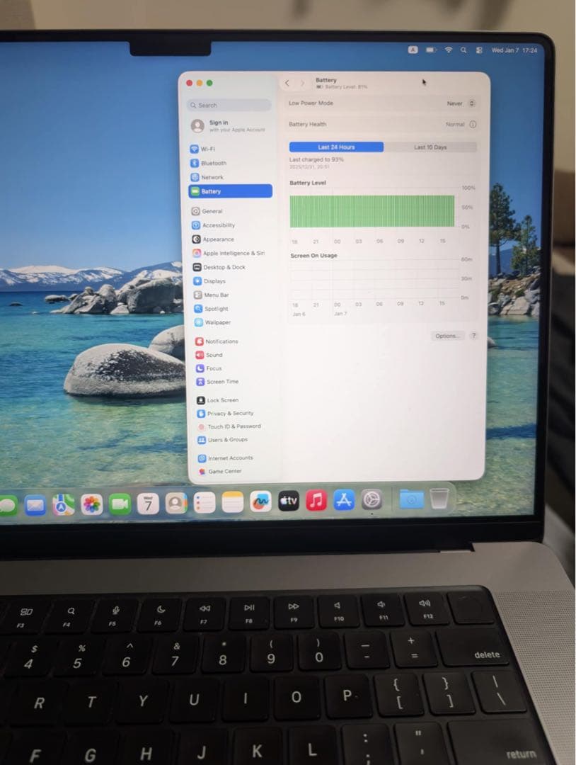 MacBook Pro 16インチ 2021 M1 / 32GB USキーボード