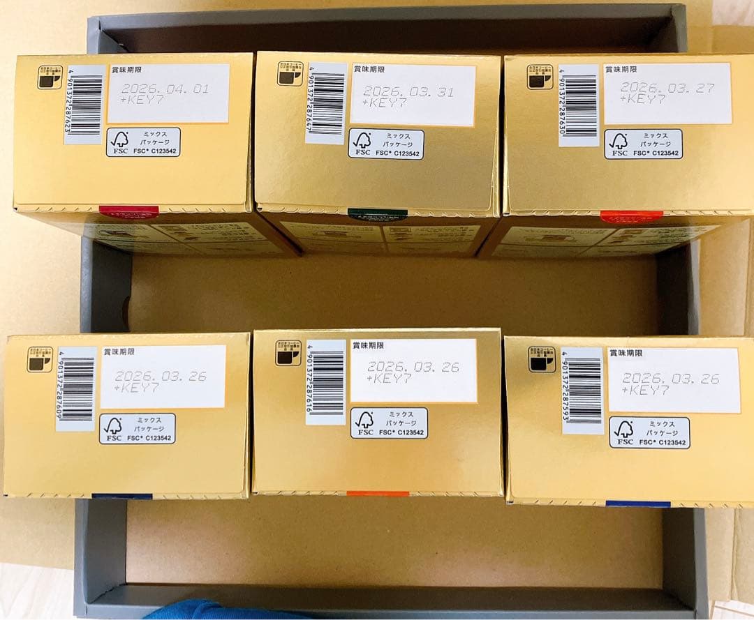 waka KDV-30Lキーコーヒードリップオンギフト6種×5cups4箱