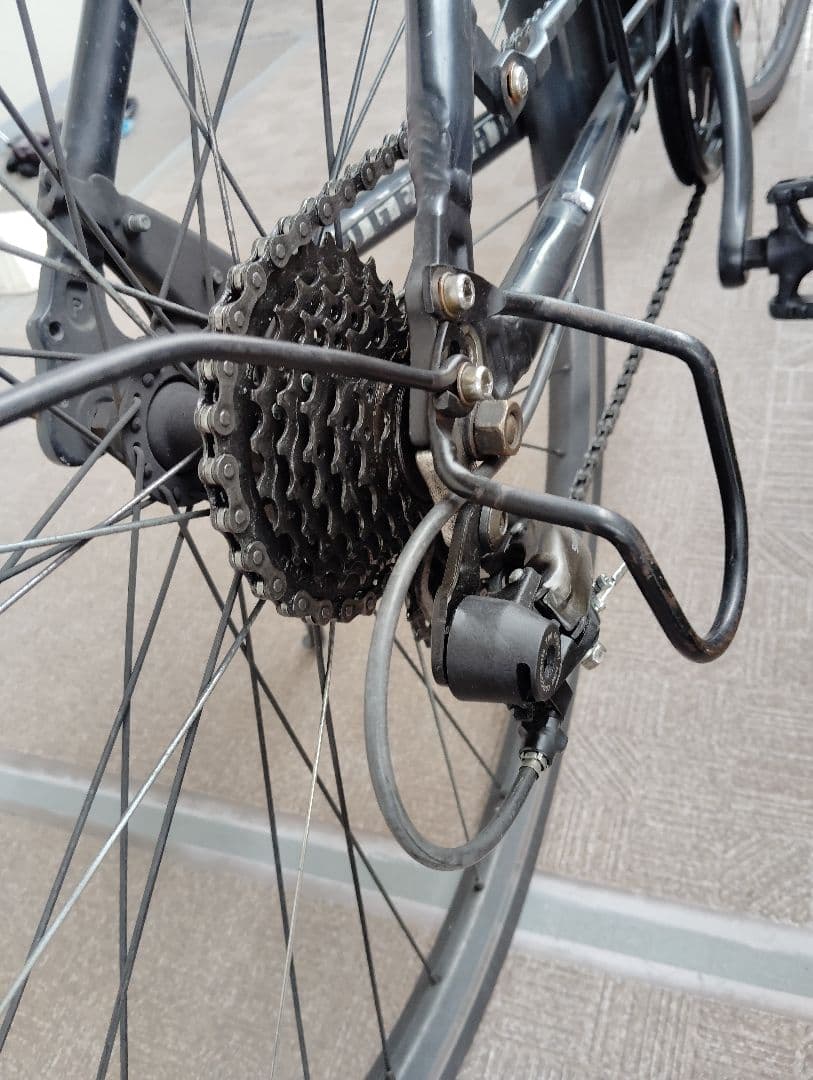 アサヒサイクル SX700A ツヤケシブラック メンテナンス良好