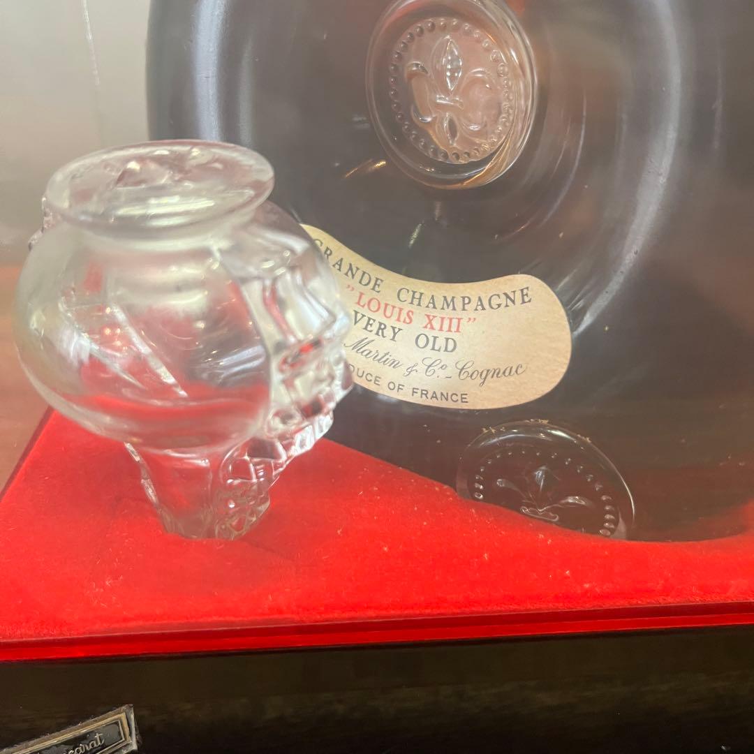 『古酒』レミーマルタン ルイ13世 バカラボトル クリアケース
