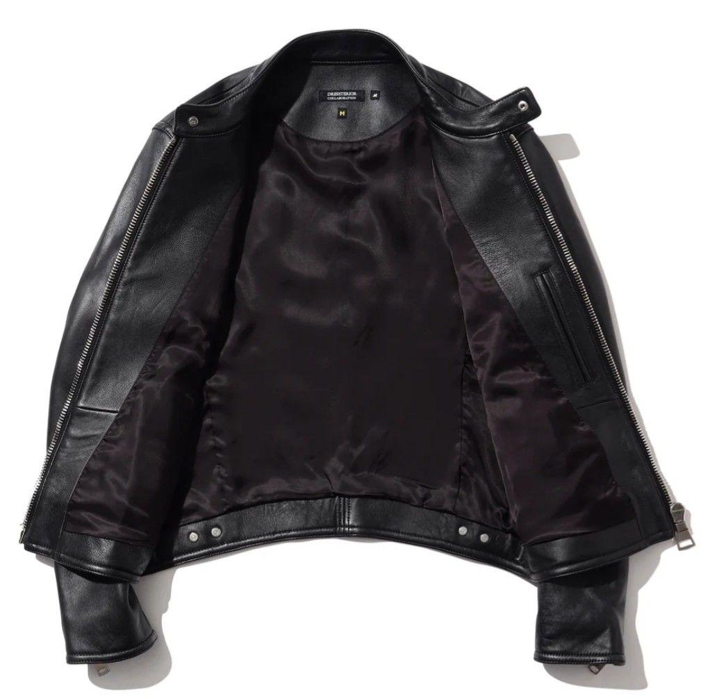 干場義雅 DRESSTERIOR ドレステリア レザーライダース ブラック