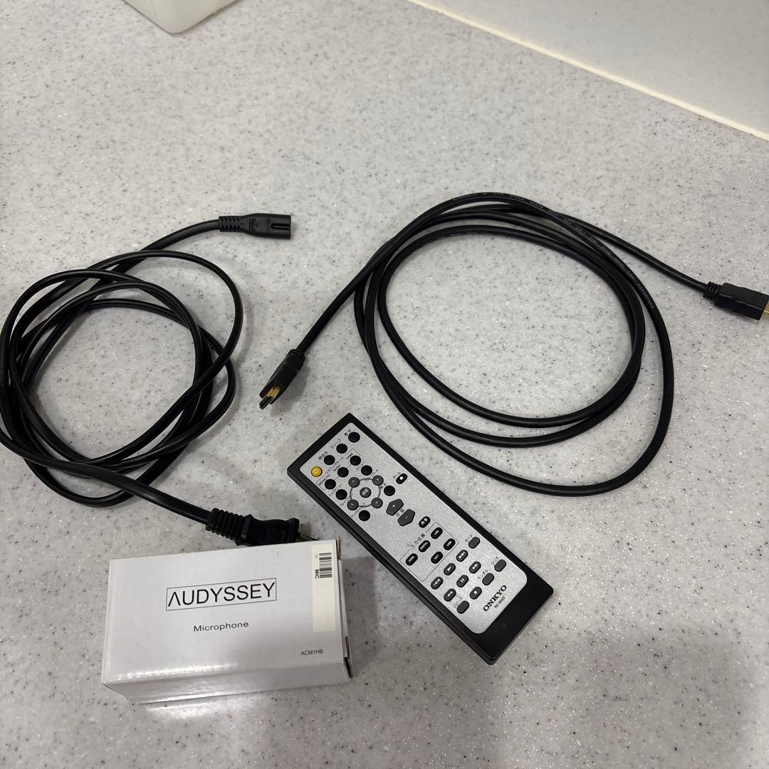 ONKYO NR365・ ONKYO サラウンドスピーカー5つ