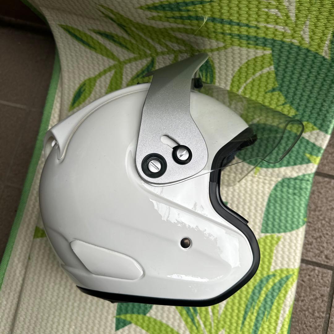Arai ジェットヘルメット ホワイト 殆ど未使用品