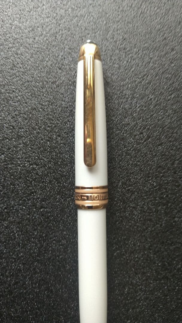 モンブラン マイスターシュテュック ホワイトソリテール レッドゴールドクラシック