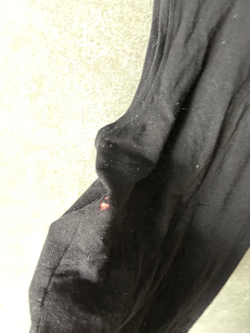 【山と道】DF mesh merino sleeveless 黒 &カーキ　Ｌ