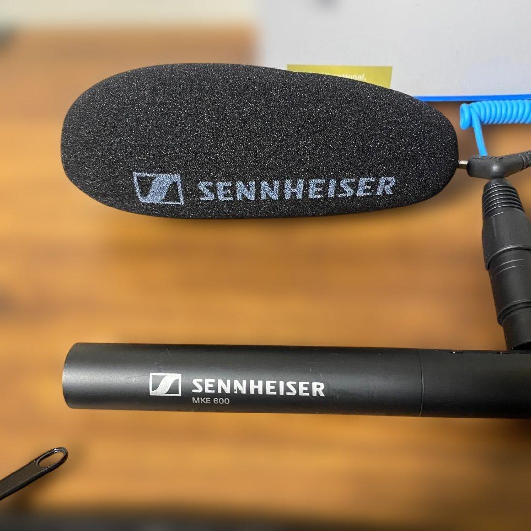 SENNHEISER MKE 600 ショットガンマイク 箱付き 美品