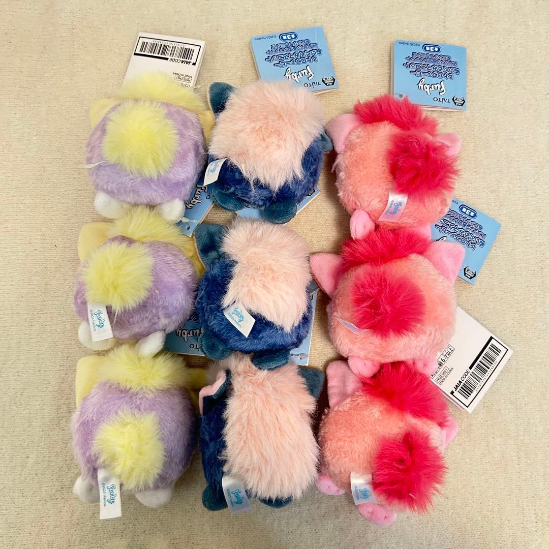 Furby レトロファービー ぬいぐるみマスコット 全3種 3セット