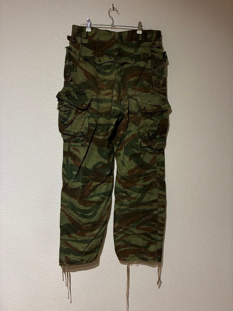ス*3様 ヴィンテージ フランス軍　リザードカモ　パンツ