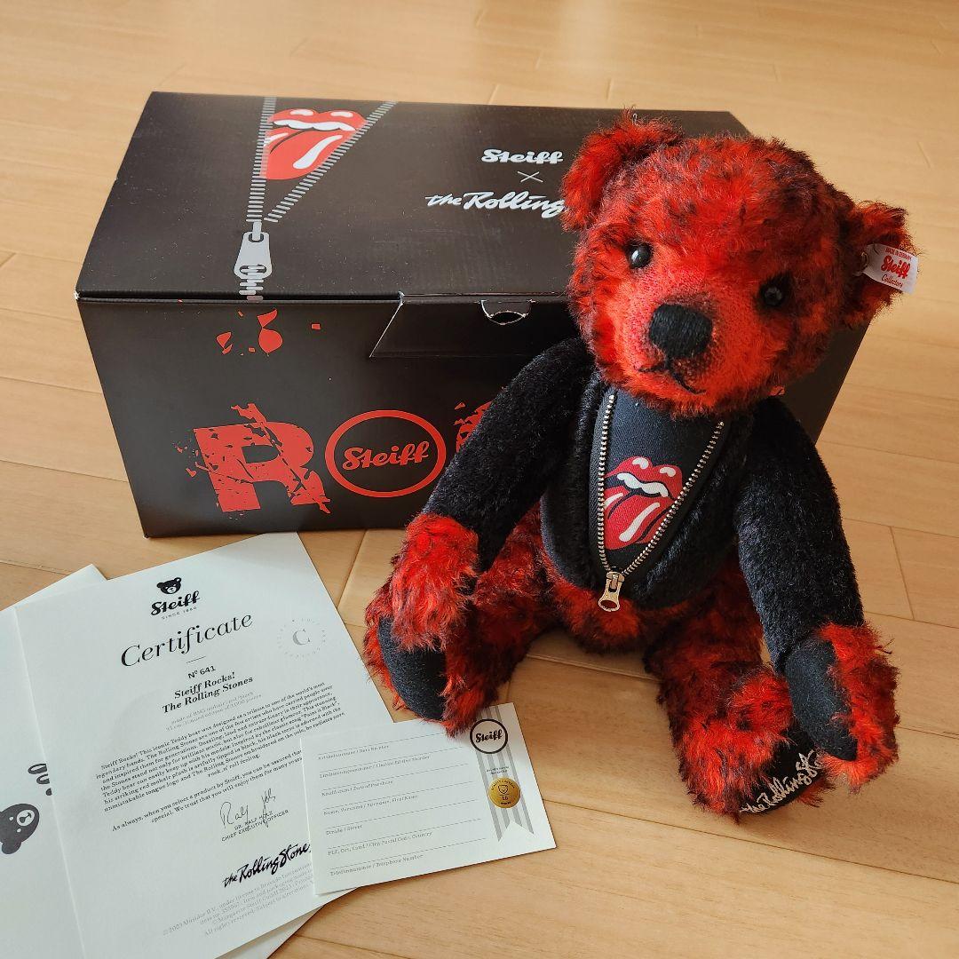 【世界限定】Steiff シュタイフ ロックス！ ローリングストーンズ
