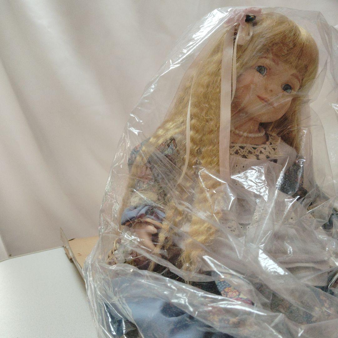 ポリシアンドール 　ビスクドール　　アンティークドール　箱入り