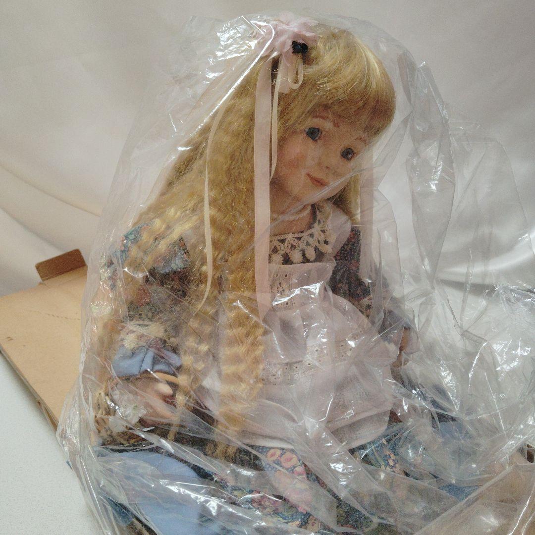 ポリシアンドール 　ビスクドール　　アンティークドール　箱入り