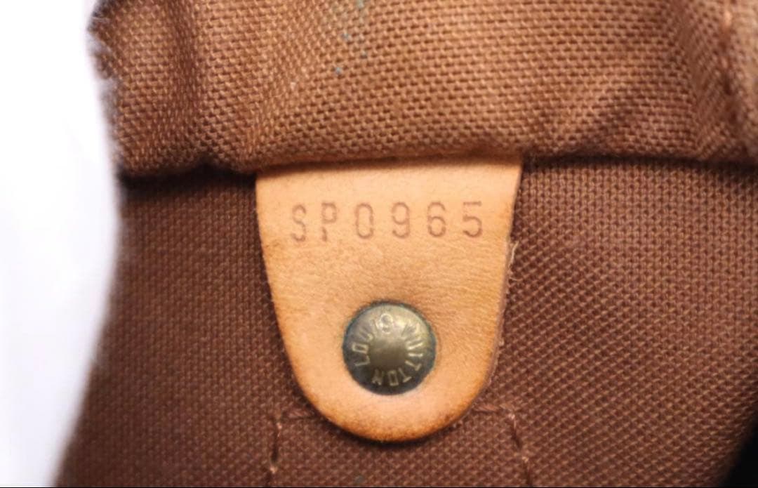 LOUIS VUITTON ハンドバッグ モノグラム スピーディ25 ブラウン