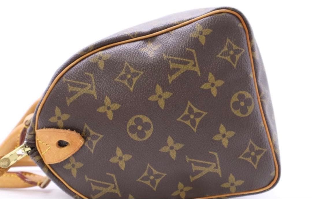 LOUIS VUITTON ハンドバッグ モノグラム スピーディ25 ブラウン