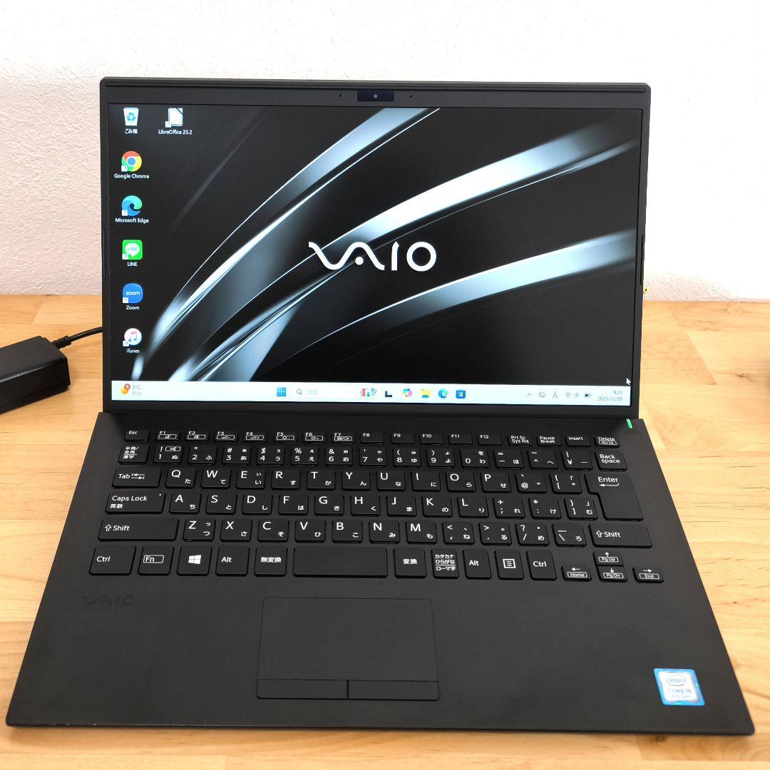 【VAIO】14型ノートパソコン／Windows11／Corei5第8世代