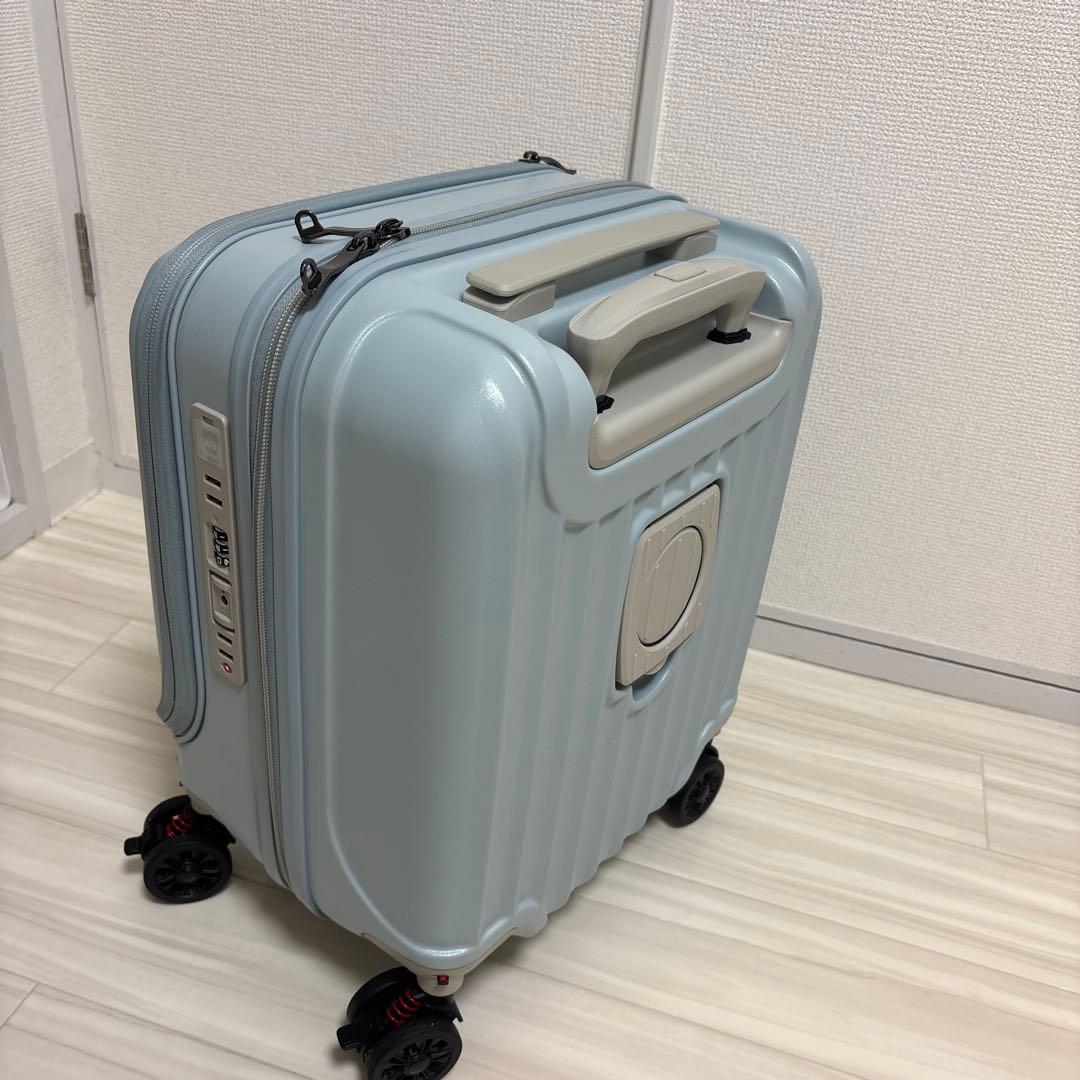 Proevo スーツケースSSサイズ33L（目安1泊2日）フロントオープン