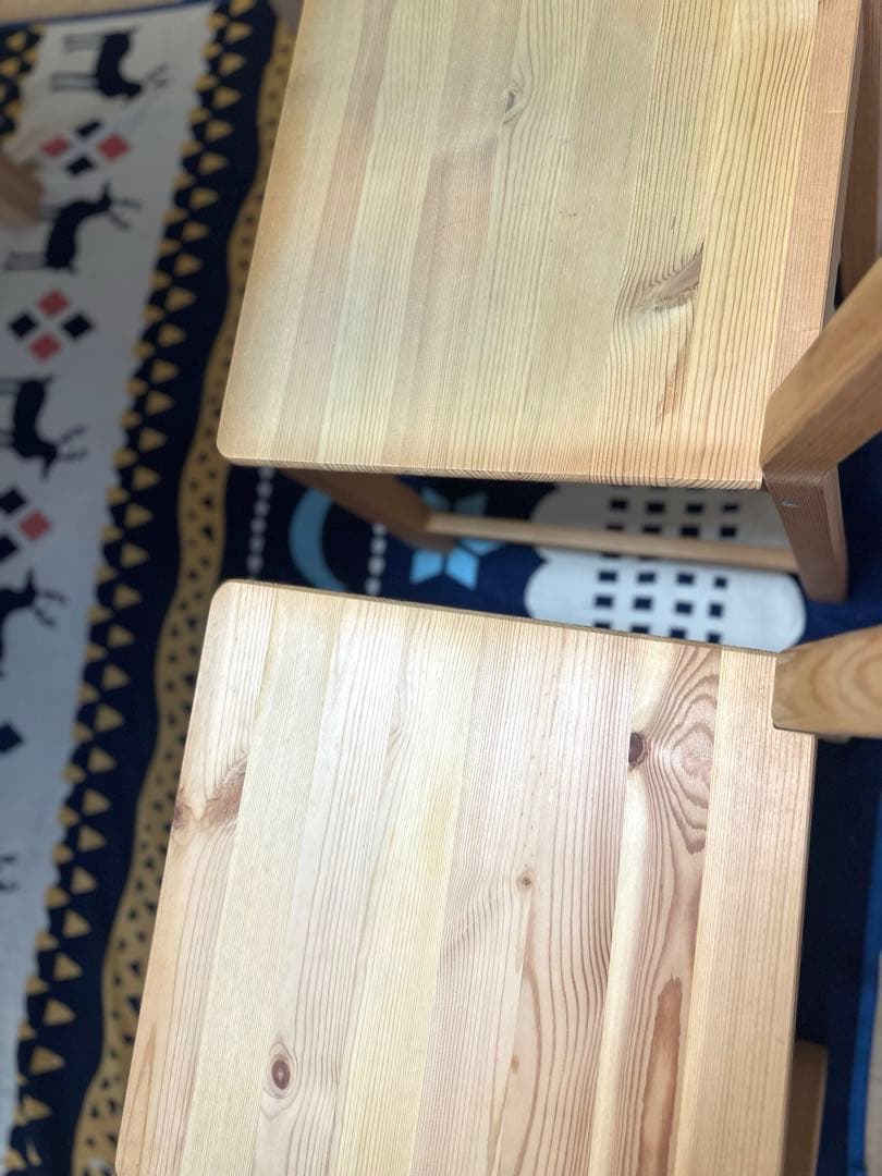 極美品IKEA木製ダイニングテーブルNORDBYイケア北欧無印良品ボーコンセプト