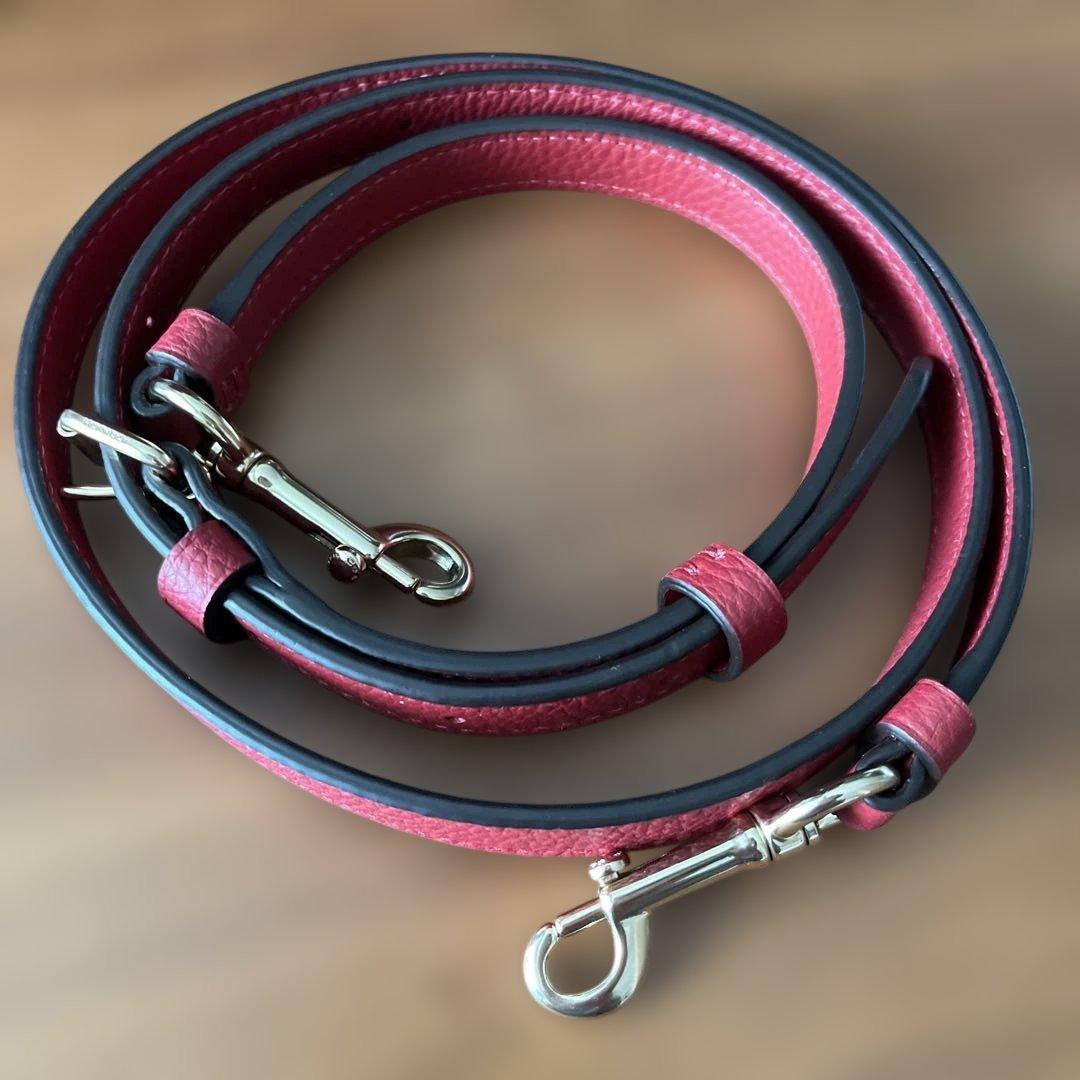 コーチ COACHスモールタウンバケットショルダー・ハンドバッグ2way レッド