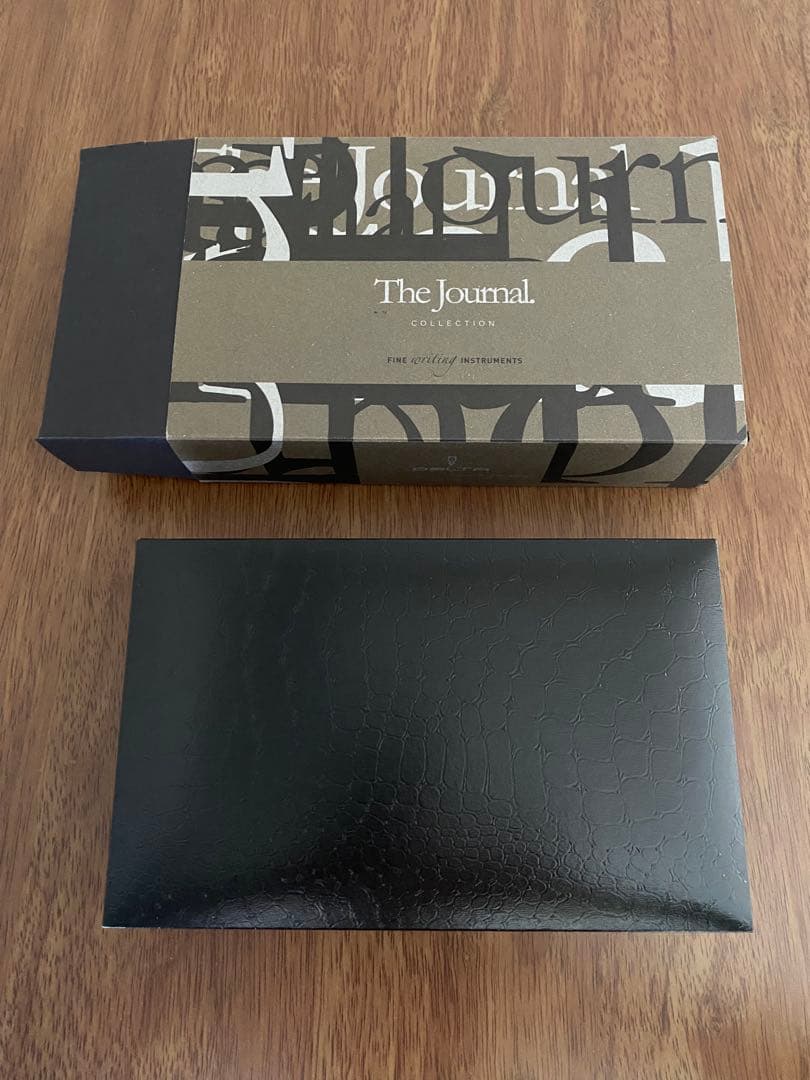 デルタ DELTA ジャーナルコレクション 万年筆 M字 マーブルレッド軸