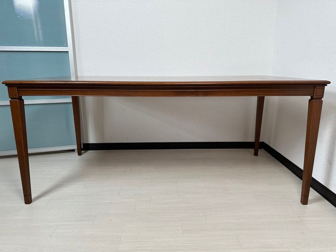 カンディハウス バートン ヒッコリー材 ダイニングテーブル 北欧　※i1※